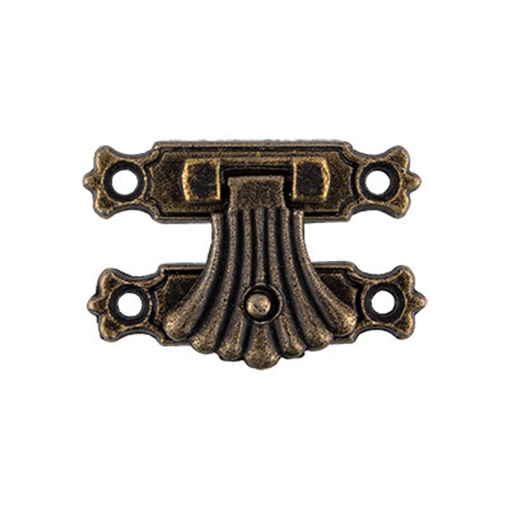 Замок для шкатулок 3.7х2.4 см, 5 шт, 02 бронза, Mr.Carving