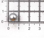 Пуговицы на ножке 8мм (Gray (серый)), 36 шт