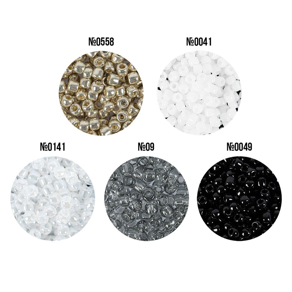 Бисер Япония Toho 11/0 круглый 2 ASSORTI 2.2 мм, 5х5 г, №10