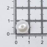 Бусины пластик (жемчуг) ⌀10 мм, 50 г, Astra&Craft (001 NL белый)