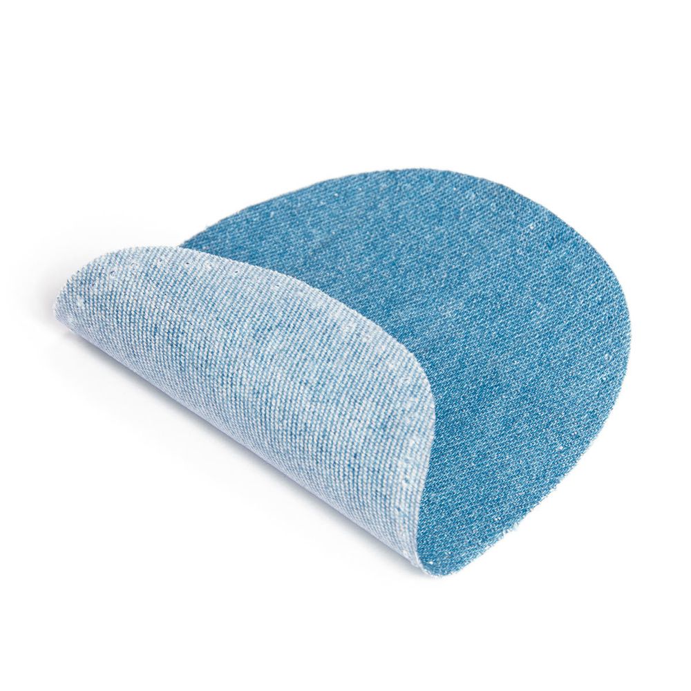 Заплатка термоклеевая, деним, джинс, 10х14см, 2 шт, голубой цв, Prym