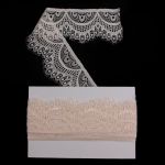 Кружево эластичное (стрейч) 60 мм / 3 метра, C571 молочный