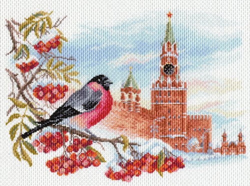 Рисунок на канве Матренин Посад 37х49 - 1698 Московская зима