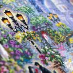 Набор для вышивания нитками Чудесная игла, Ночное рандеву, 40х32 см