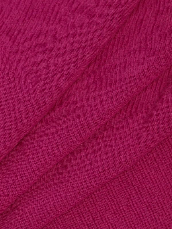 Лен Манго 160 г/м², 150 см / 3 метра, TBY.Mg.13.3, цв.фуксия