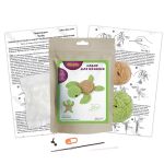 Набор для вязания игрушки Miadolla AMG-MN-0144, Черепашка, 10 см