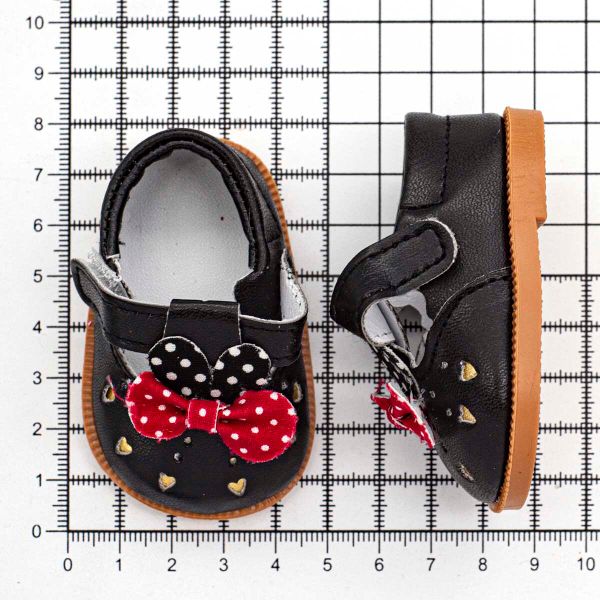 Туфельки 7,5х4,5х3см, пара (черный), DSS8277