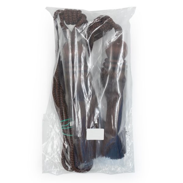 Кисти шторные 750.0 мм (общая) / 280.0 мм (кисть), 4 т.коричневый, 1 пара