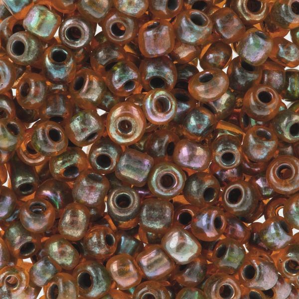 Бисер Zlatka 8/0 (2.9 мм), 100 г (10х10 г), №0220 св.коричневый, GR