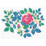 Набор для вышивания нитками Anchor, Сад роз 30х22см