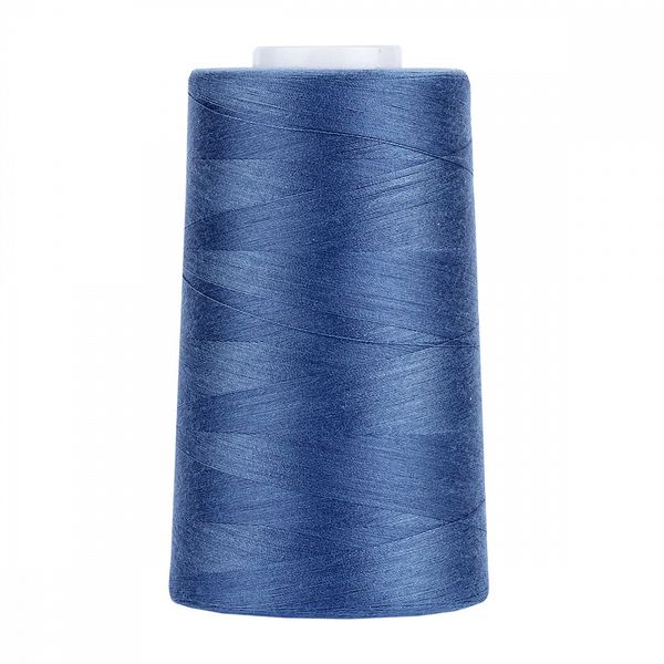 Нитки швейные Max 50/2, 4570 м (5000 ярд), 666 голубой / 1 бобина