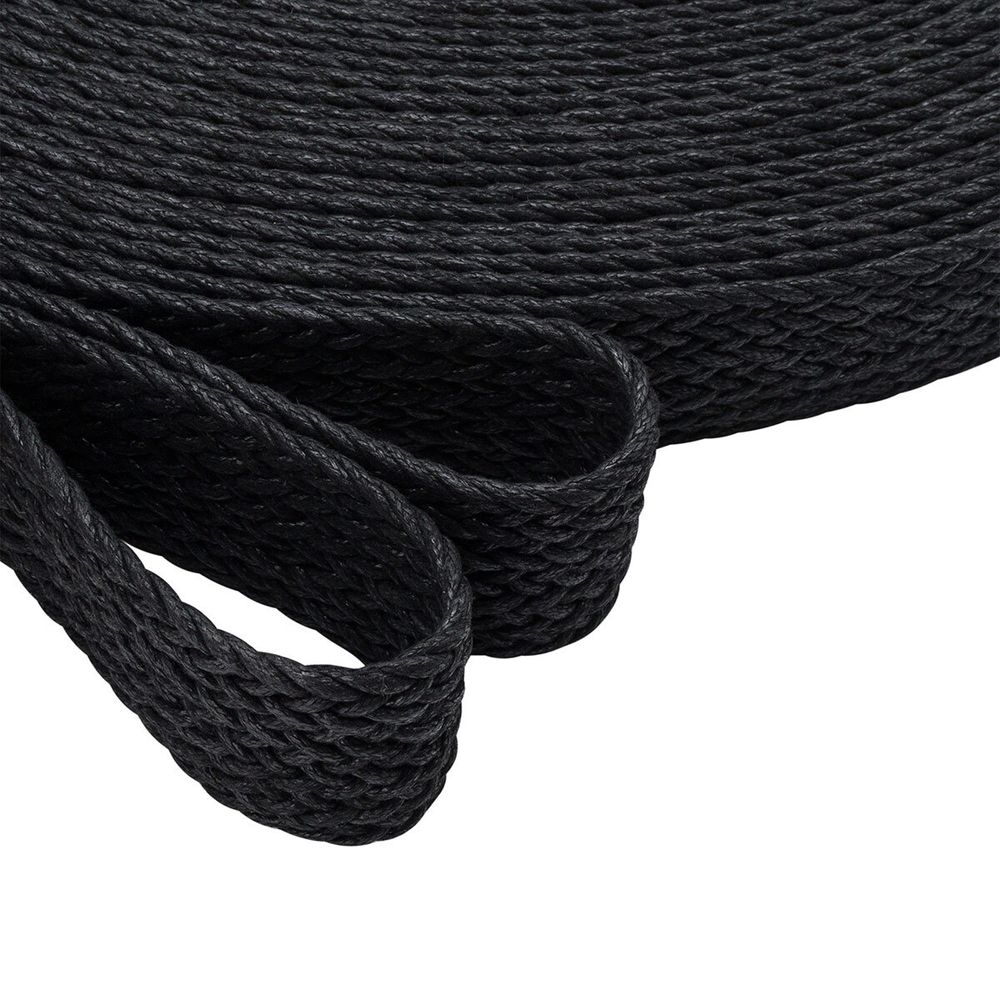 Стропа (ременная лента) 45 мм / 45.72 метра, [75.59 г/пог.м], плетеная вощёная, ZH400 черный, 3Al299