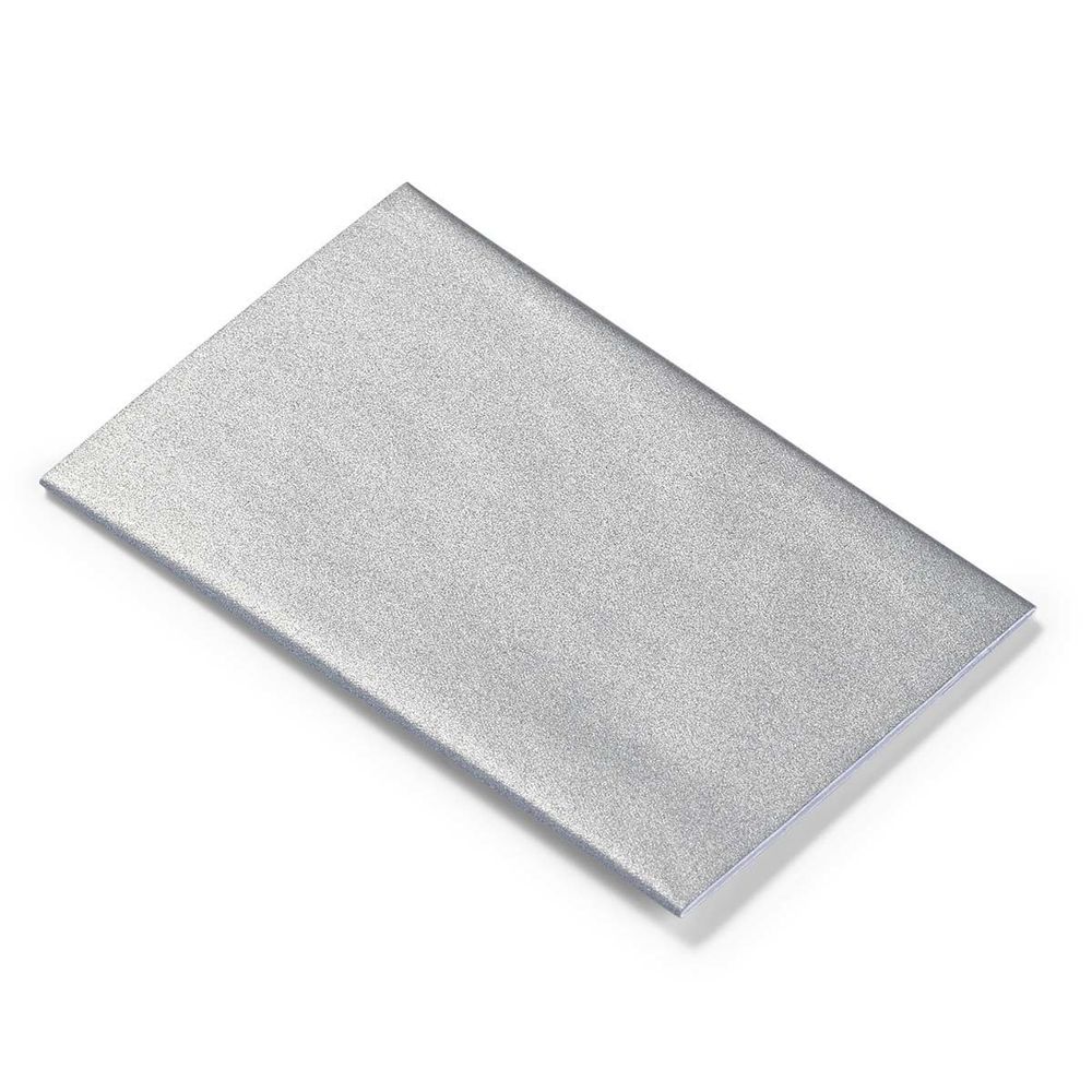 Ткань для заплаток светоотражающая серебро 10х18см, 1шт, Prym