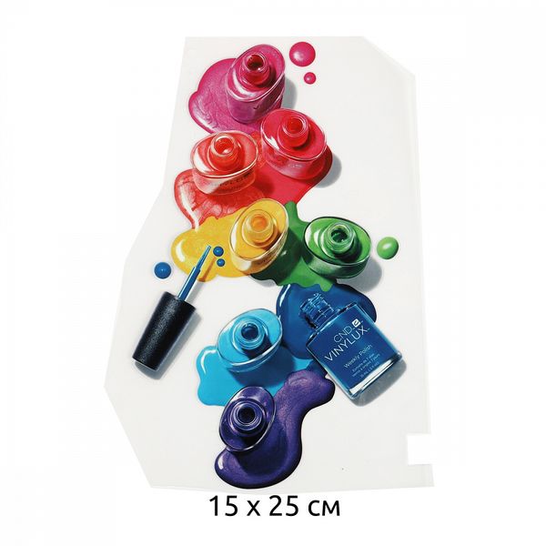 Термотрансфер 1308 Лак 15х25см, уп.10 шт