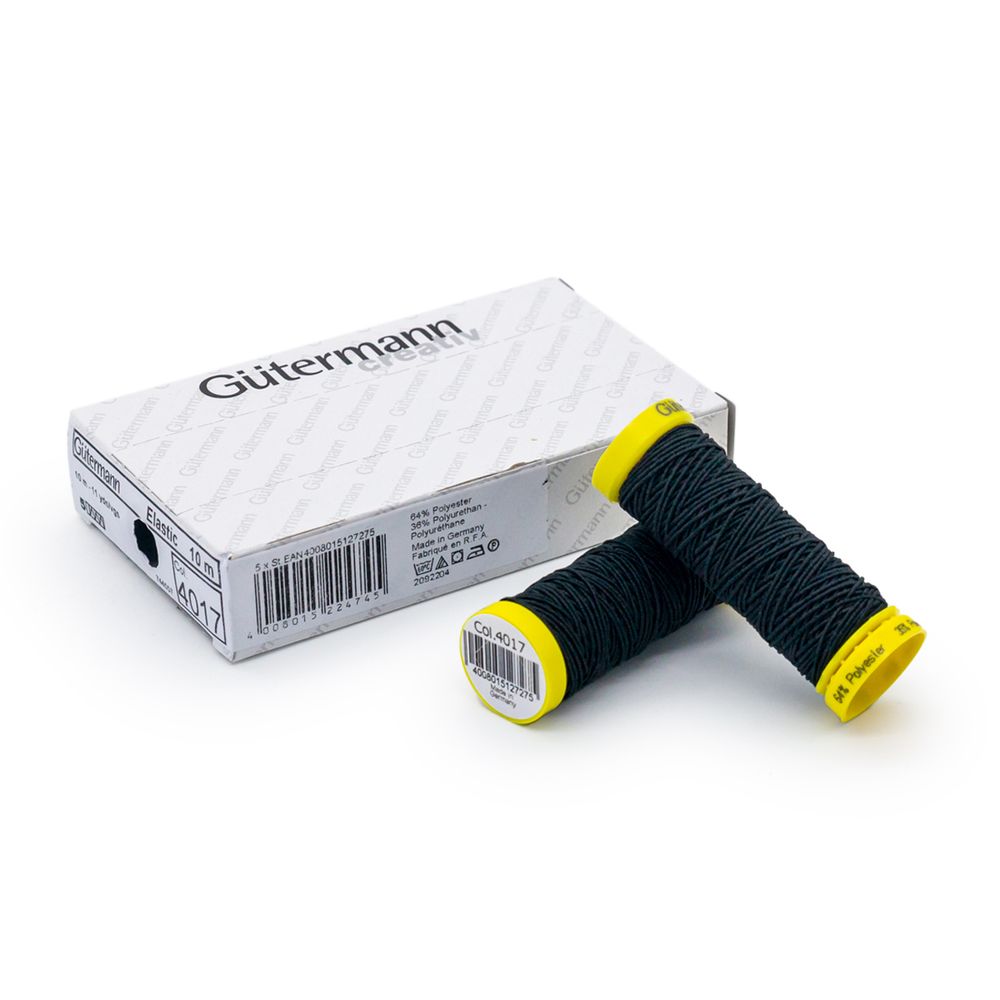 Нить-резинка Gutermann Elastic, 10м, 4017, 5кат