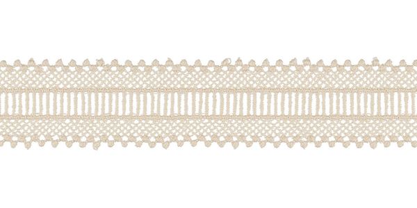 Кружево гипюр (плетёное) 33 мм / 10 м, т.синий, Gamma GGM-3301