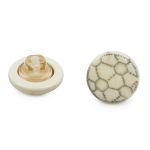 Пуговицы на ножке (3.01-1097-15) Мяч (черно-белый), Б65, 50 шт