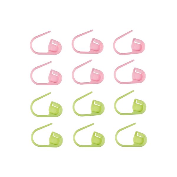 Маркировочное кольцо ⌀30 мм, 12 шт, в чехле, с замком, пластик, Gamma MKL-12