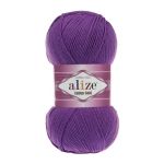Пряжа Alize (Ализе) Cotton Gold / уп.5 мот. по 100 г, 330м, 044 темно-фиолетовый A
