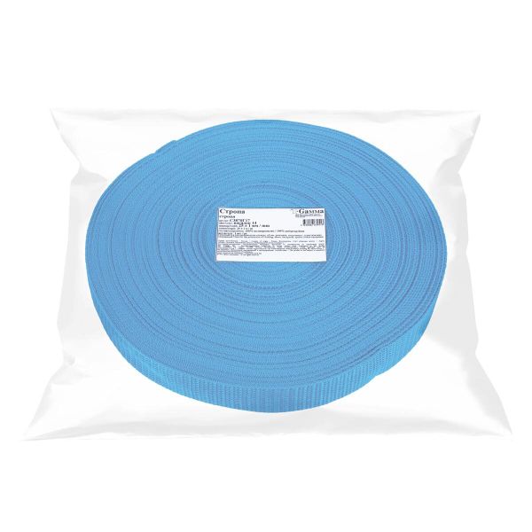 Стропа (ременная лента) 25 мм / 25 метров, С3870Г17, василек 14, Gamma С3870Г17