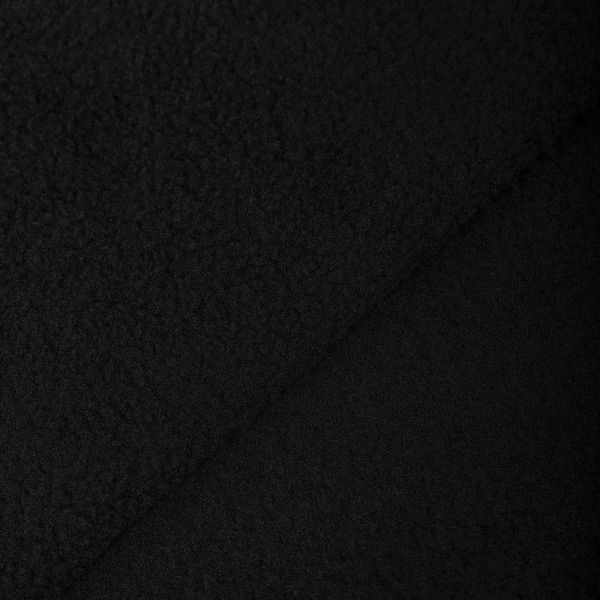 Флис 2-сторонний 190 г/м², 150 см / 10 метров, N-TBY-0059-322, цв.F322 черный