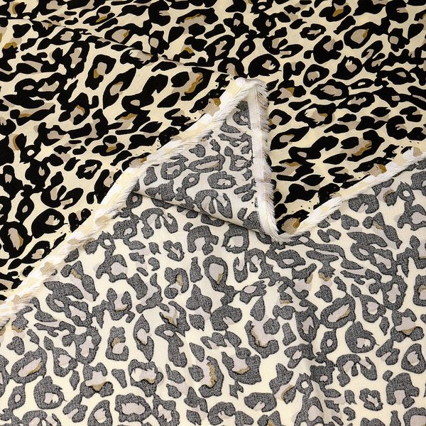 Штапель 90 г/м², 145 см / 2 метра, TBY Vi-34109-1 цв.34109-1