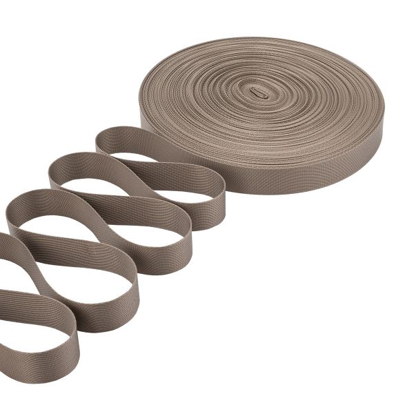 Стропа (ременная лента) 25 мм / 45.72 метра, [11.19 г/пог.м], 77 коричнево-хаки, 3Al356