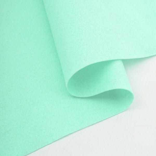 Фетр листовой мягкий 1.0 мм, 30х45 см, 10 листов, Hemline Hobby, 36 мятный, 11.041