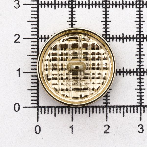 Пуговицы на ножке 36L=23 мм, металл, Gold (золотой), 10 шт, MP06