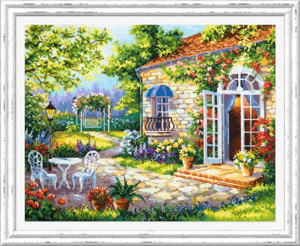 Набор для вышивания нитками Чудесная игла, Дольче Вита 40х32 см