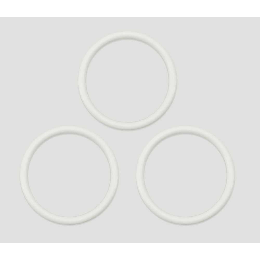 Кольца для бюстгальтера металл ⌀18.0 мм, 004 приглушенный белый, Arta, 50 шт