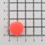 Помпоны ⌀15-18мм (28 ярко-розовый), AR079, 25 шт