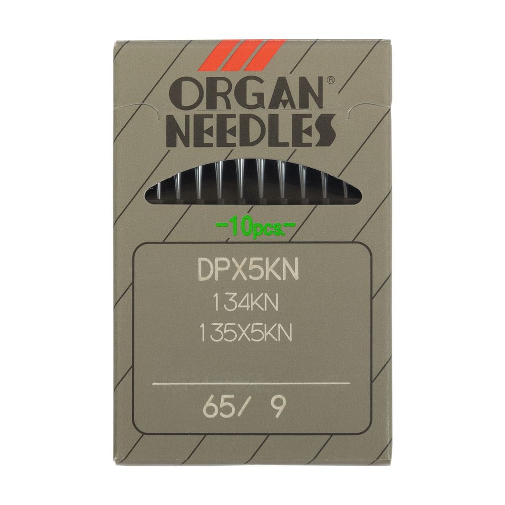 Иглы для промышленных швейных машин Organ DPх5KN 10 шт, 065