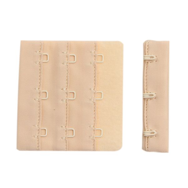 Застежки для бюстгальтера текстильные 3х3, 57 мм, 1410 солнечная долина, 2587, 25 шт, Arta