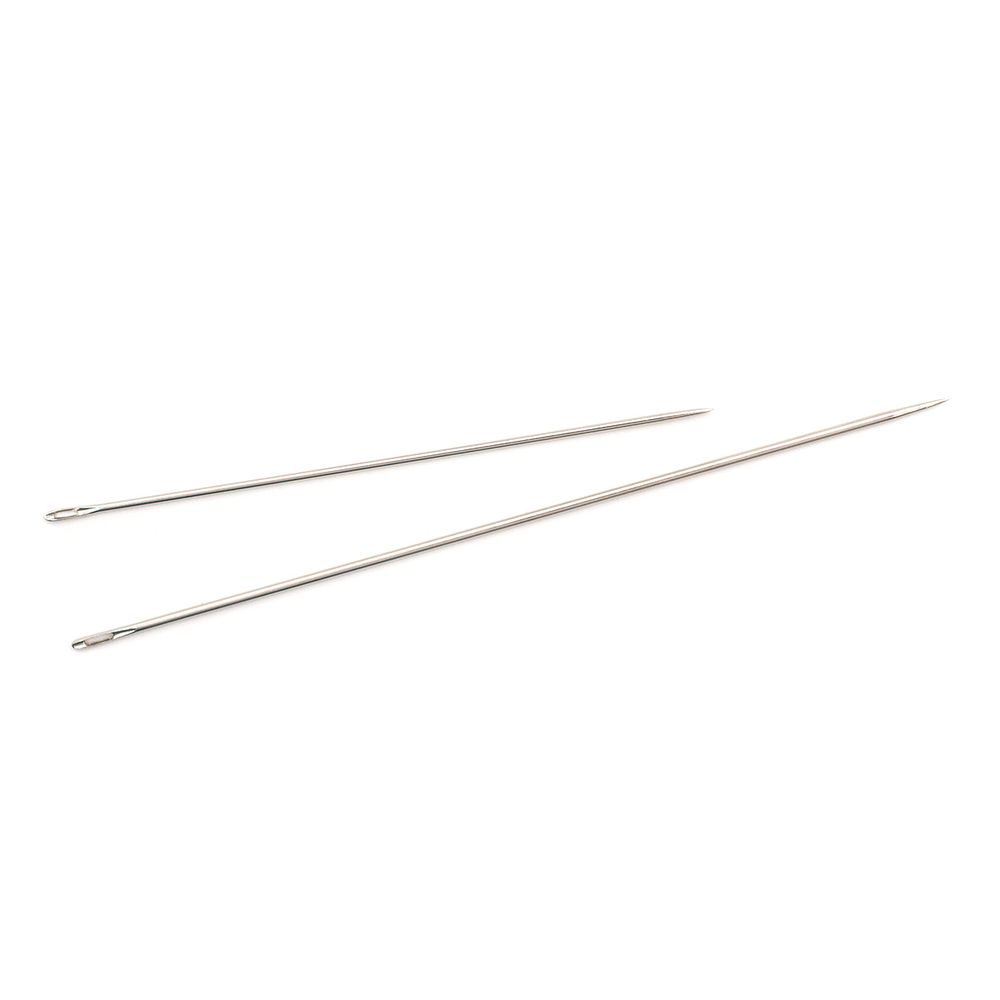 Иглы ручные ремесленные прямые для мебельной обивки №6,8,2 шт, Pony