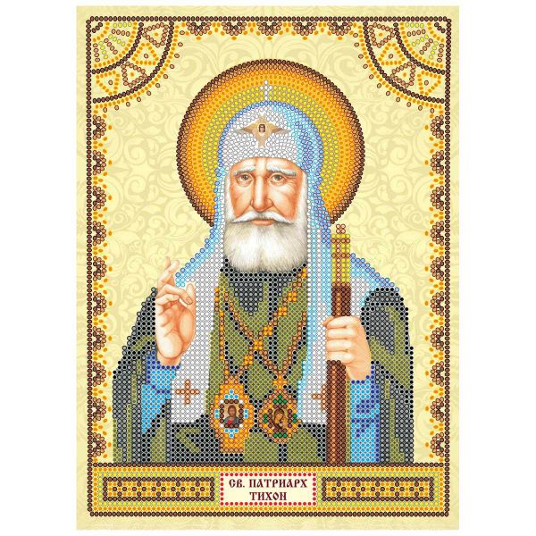 Рисунок для вышивания бисером Абрис Арт, Святой Тихон 17х23см, ACK-124