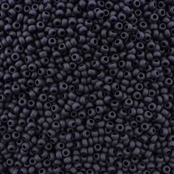 Бисер Preciosa прозрачный матовый, круг.отв, 500г, (30110)331-39001/10/0