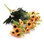 Цветы искусственные Хризантема, 36см, D Оранжевый /TOS/