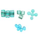 Набор декоративных бусин, 16 шт, Астра Premium