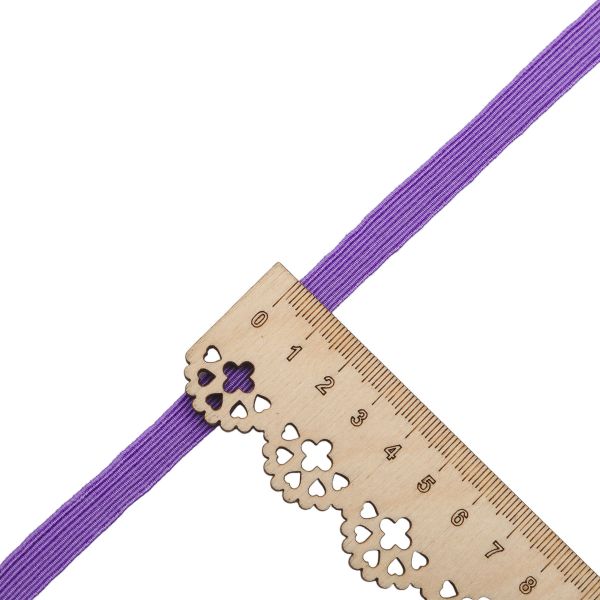 Резинка бельевая (стандартная) 10.0 мм / 10 метров, р.7777, фиолетовый