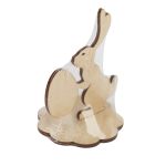 Заготовка из фанеры на подставке, 6х9.5х9 см, зайчик 1, Mr.Carving КЛ-01