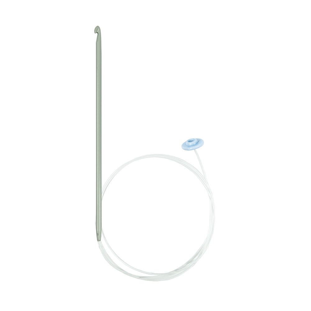 Крючок тунисский с леской алюминий ⌀4.0 мм, 80 см, в чехле, Gamma SH4