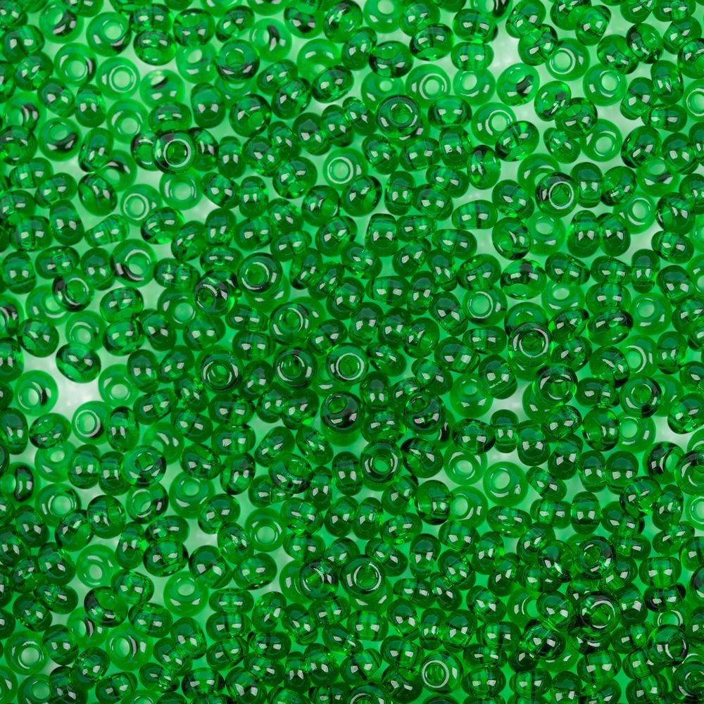 Бисер Preciosa Drops 08/0, 2.9 мм, 50 г, 50060 зеленый, 311-11001