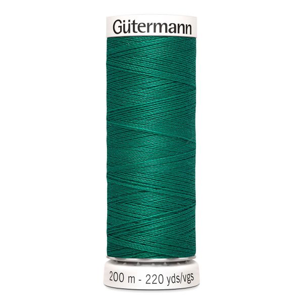 Нитки универсальные Gutermann Sew-all, 200м, 167 нефритовый, 5 катушек