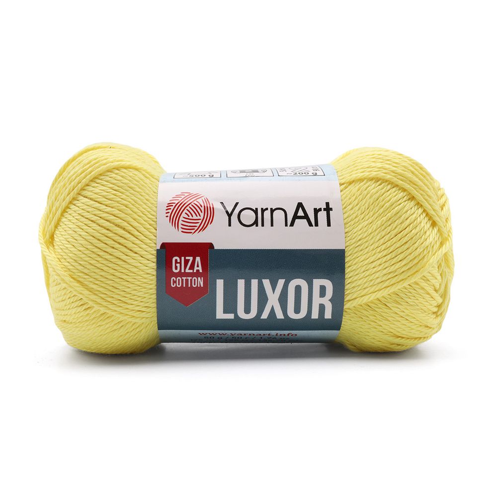 Пряжа YarnArt (ЯрнАрт) Luxor / уп.10 мот. по 50 г, 125 м, 1238 желтый