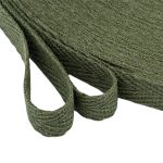 Тесьма (лента) киперная (100% х/б) 10 мм / 45.72 метра, 22 зеленый хаки, 6190-2017