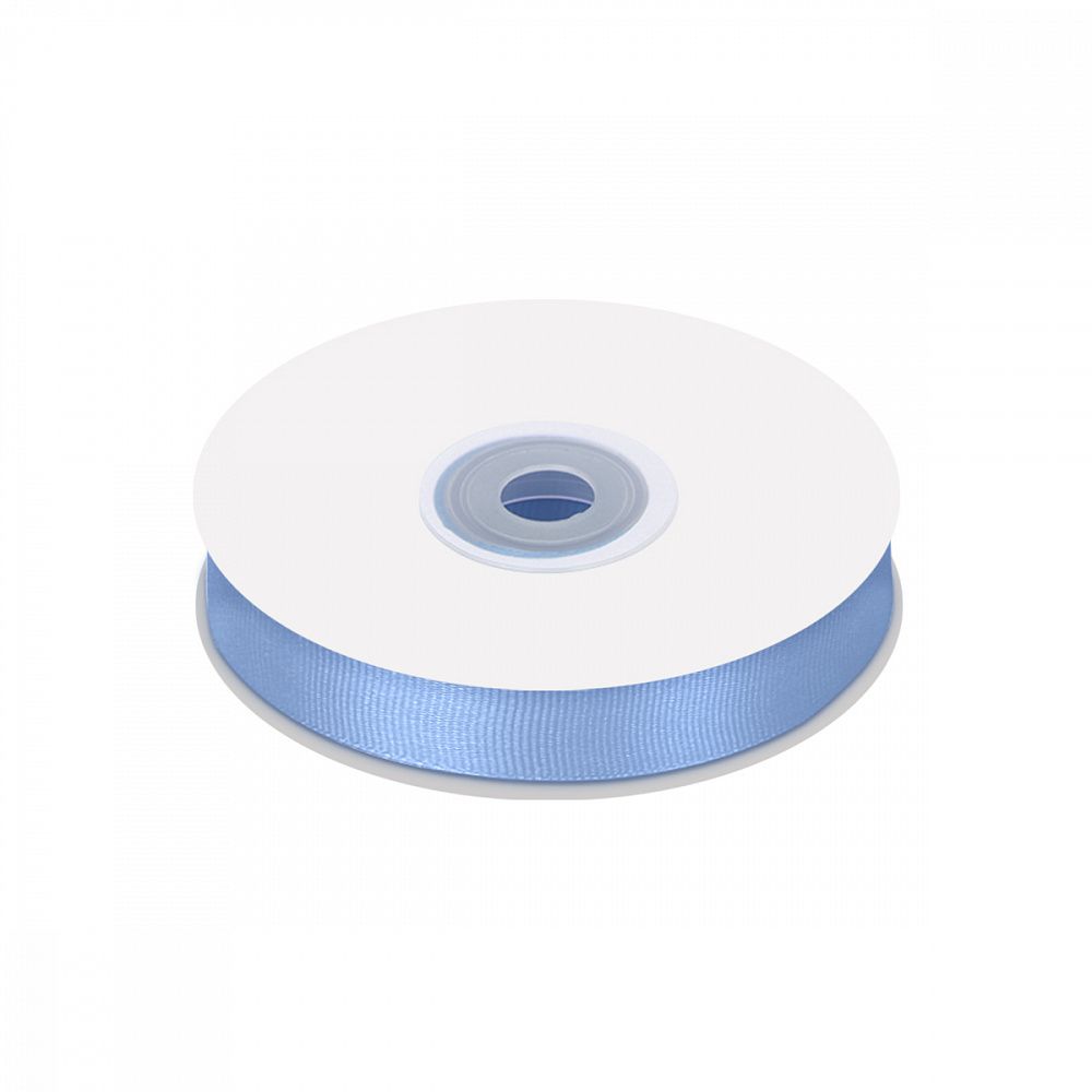 Лента репсовая (в рубчик) 15.0 мм / 22.8±1 метра, S351 голубой, Magic4Hobby