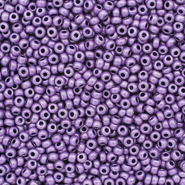 Бисер Preciosa 10/0 (2.3 мм), 100 г (5х20 г), металлик матовый, цв. 18528