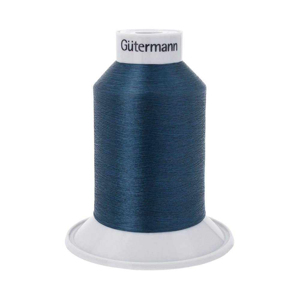 Нитка полиэфирная некрученая бондированная Gutermann Skala 240, 5000м, 720763, 011 грозовой синий, 1 катушка