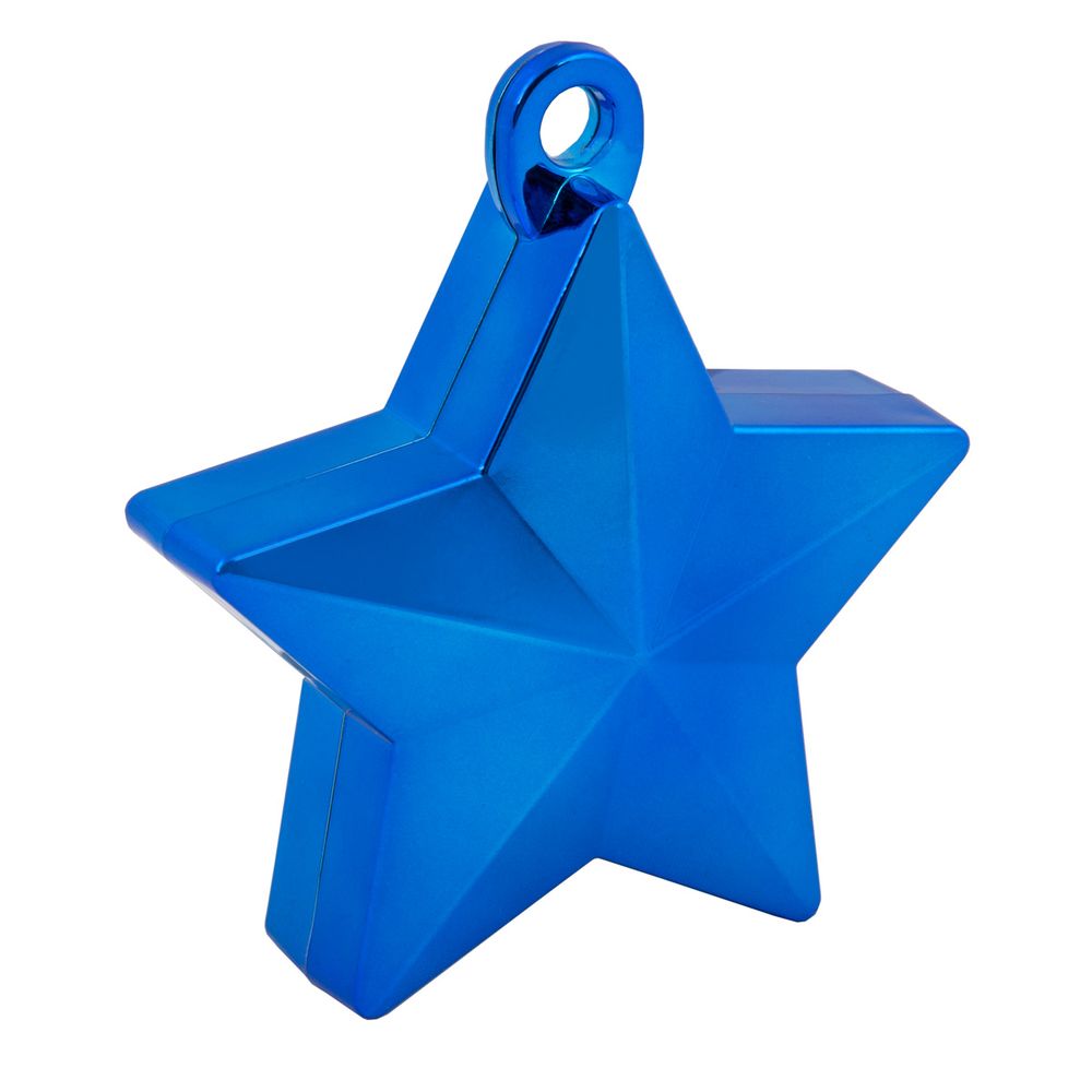 Грузик для воздушных шаров Звезда, 05_синий, Boomzee DBZ-03